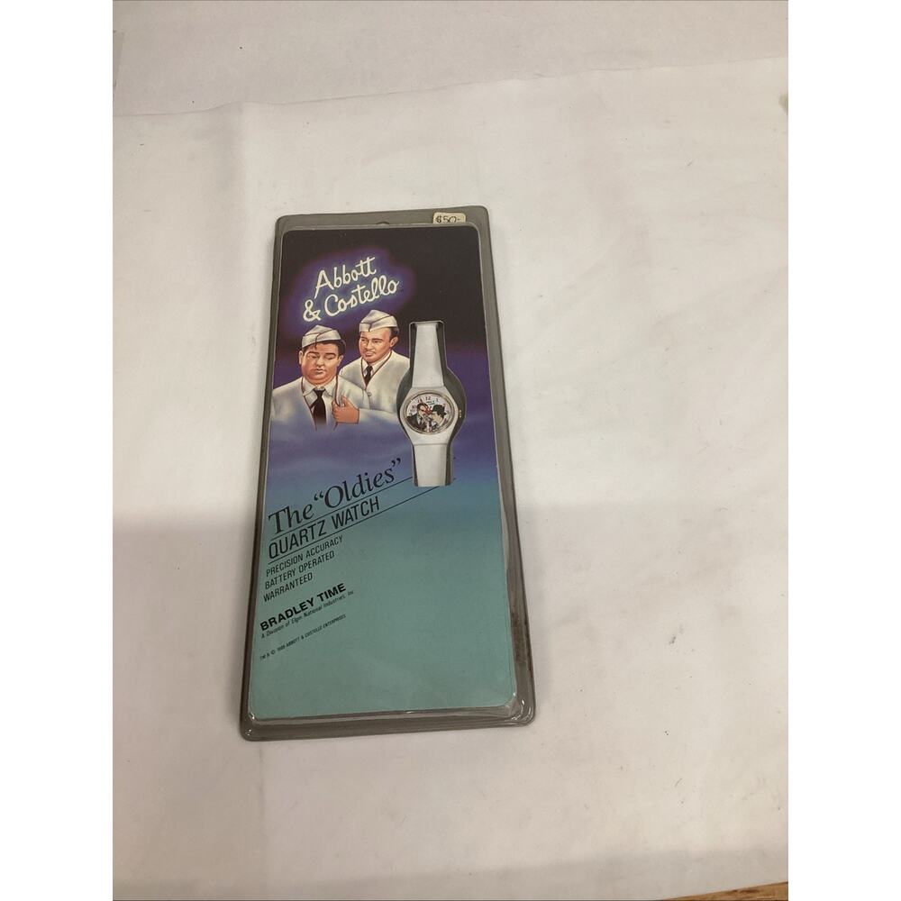 Abbott and Costello The Oldies Quartz Watch - 1985 - New